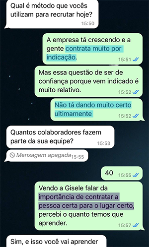 imagem de depoimento